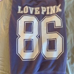 Y2K PINK  Victoria's Secret Purple Love Emblem Sweatshirt